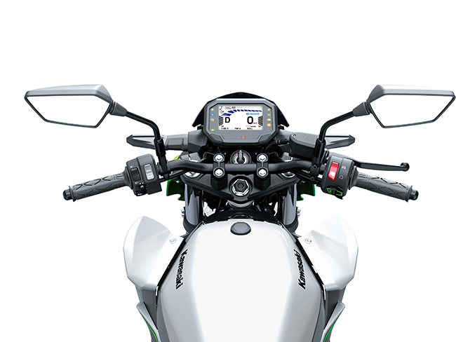 kawasaki z-e1 cockpit