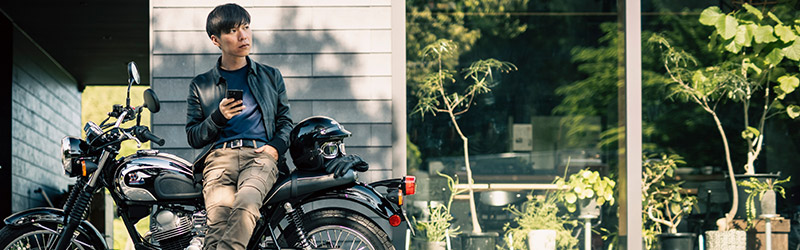 kawasaki w800 street und w800 cafe