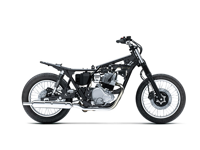 kawasaki w230 frame