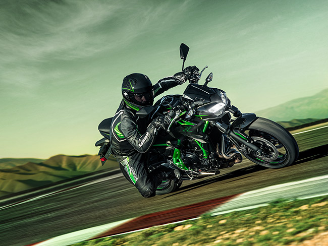 kawasaki z650 action